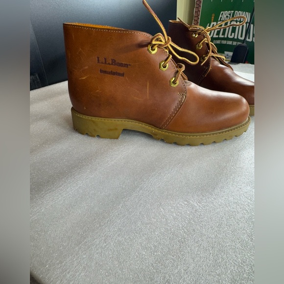 SKU 168: L.L. BeanMen\'s Brown Chukka Leather Boots Size 6M main image 12